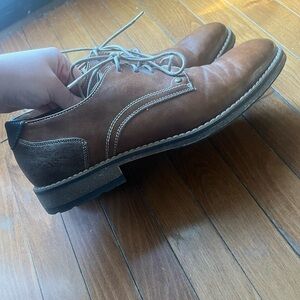 Elegant Brown Leather Oxfords for Men